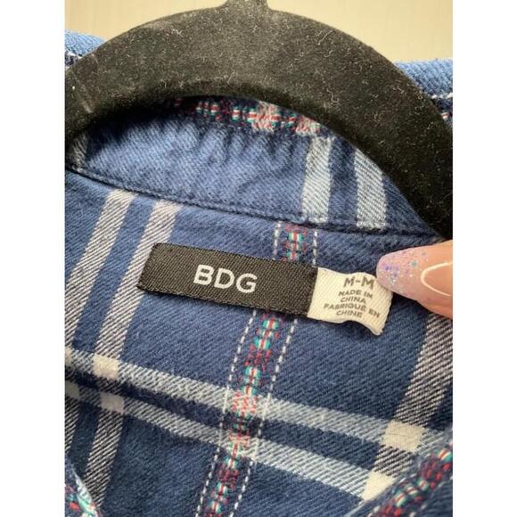 BDG Obie Flannel Button-Down Shirt - Picture 6 of 8